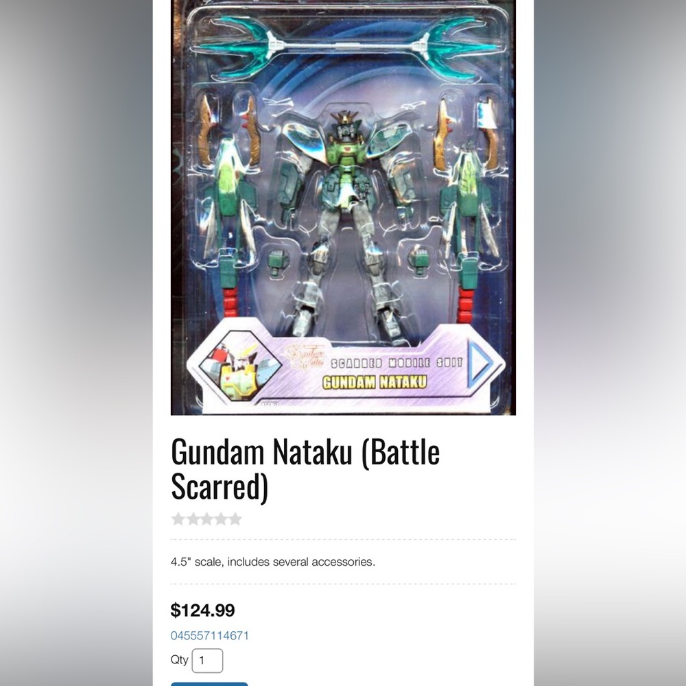 Gundam nataku battle scarred